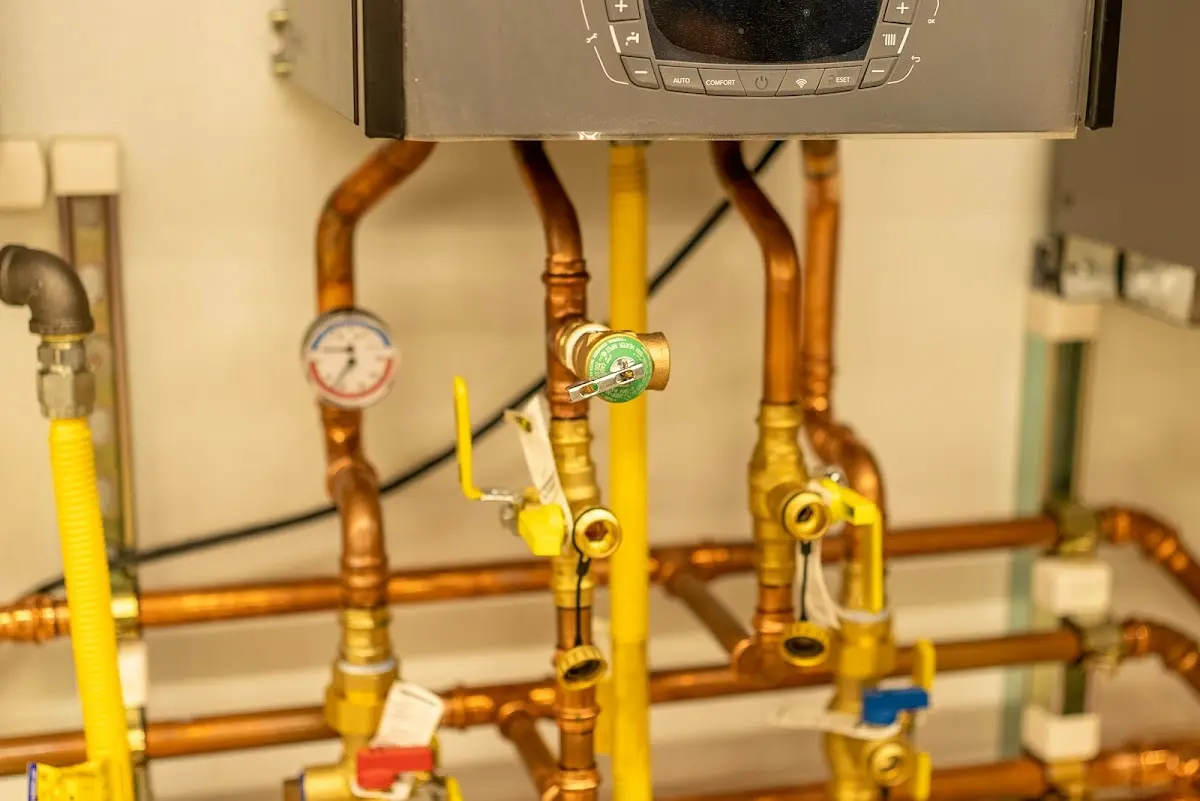 Licensed technician providing Slab Leak Repair for a homeowner in Ellettsville